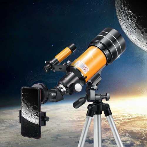 Zoom 150X Astronomical Telescope 300mm Focal Length Deep Space Moon Watching