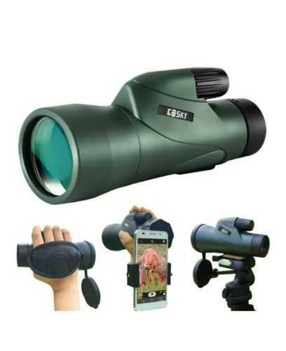 Gosky 12x55 High Definition Monocular Telescope and Quick Smartphone Holder