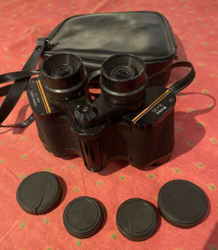 Vintage PRINZ Binoculars 8 x 30 Coated Optics Field 7 5