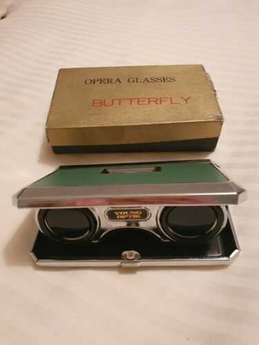 Vintage Butterfly Opera Glasses young optik x2.5