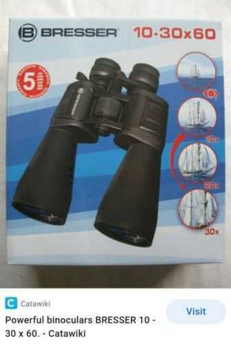 Bresser binoculars 10/30/60 Brand New