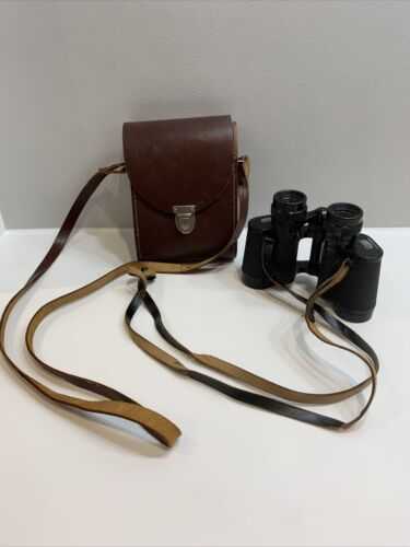 Vintage Carl Zeiss Jena, Jenoptem, 8 x30w, Multi Coated Binoculars + Case.