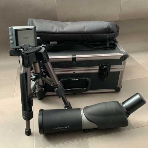 Centon 15-45x60 Spotting Scope With Case and Tripod