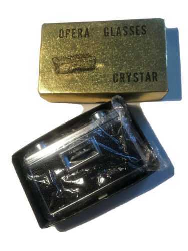 Vintage Opera Glasses Crystar unused in original packaging