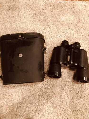 Vintage Empire Binoculars With Regent Pilkington Glass 10x50 Coated Optics Used