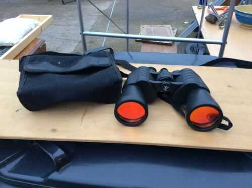 Praktica Sport Binoculars. Alpha 20x50. With Case. Pair of Binoculars. V5