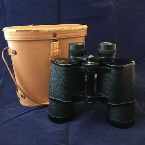 Vintage Binoculars 10 x 50 with Original Leather Case by OHTAKE JAPAN