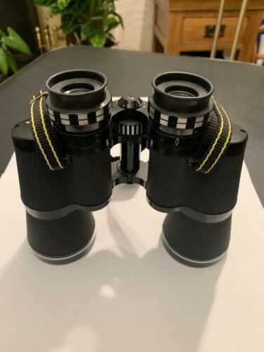 MIRANDA 10x50 TELEPHOTO WIDE ANGLE BINOCULARS WITH CASE