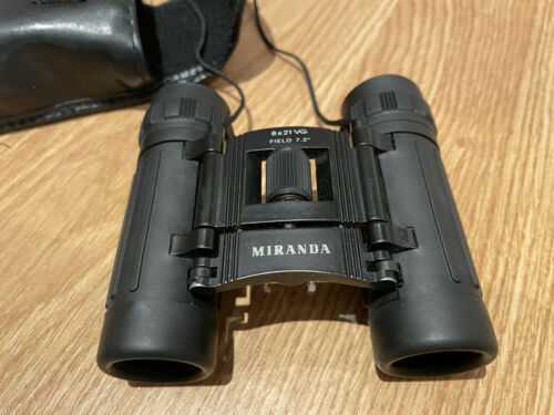 Miranda Compact Binoculars 8 x 21 Field 7.2