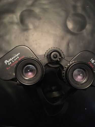 Vintage 16x50 Field 3.5 Pathescope De Luxe Binoculars