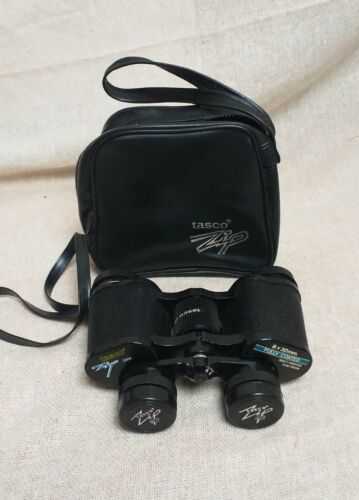 Set of Tasco Zip 8 x 30 Binoculars with Case