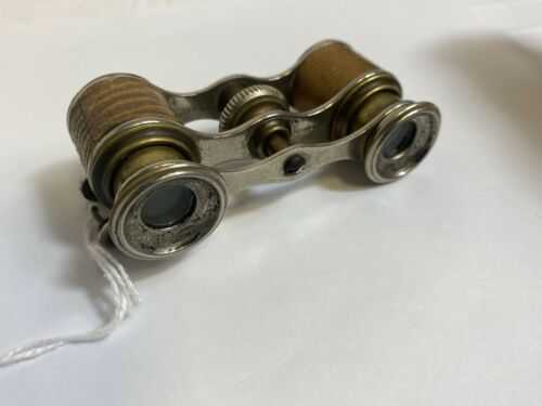 Vintage Eole Wooden Opera Glasses VGC