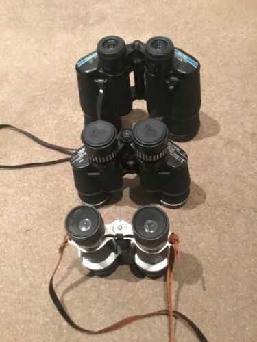 3 Pair Binoculars