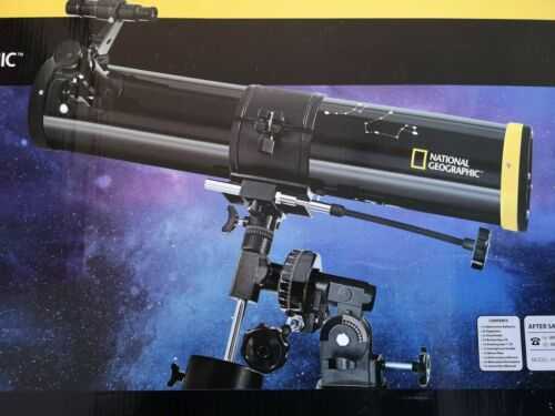 National geographic telescope 76/700 EQ 76mm mirror diameter 700mm focal length