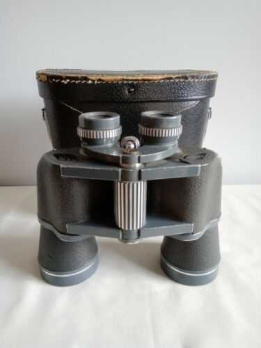 Nice Pair Of Janik Field Binoculars 10 X 50. Two Straps Needed. For Case and Binos