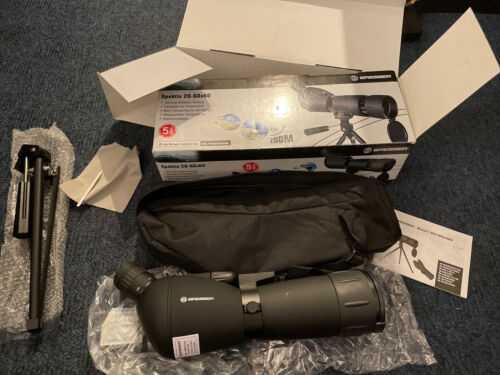 Bresser Spotting scope with zoom function, 360 degrees