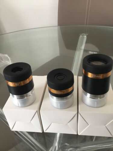 SVBONY Aspheric Eyepiece Set of 3 sizes 4mm/10mm/23mm Field of View 62