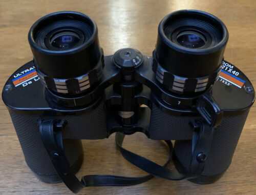 Vintage Ultraview binoculars 7x-21x40 Fully Coated Optics Field 7x5.5 Hard Case