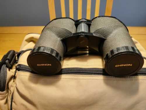 Chinon Countryman 10 x 50 extra wide angle field 7.6 Binoculars with carry case