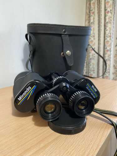 MIRANDA  BINOCULARS 10x50 GOLD COATED OPTICS 272 FT AT 1000 YDS