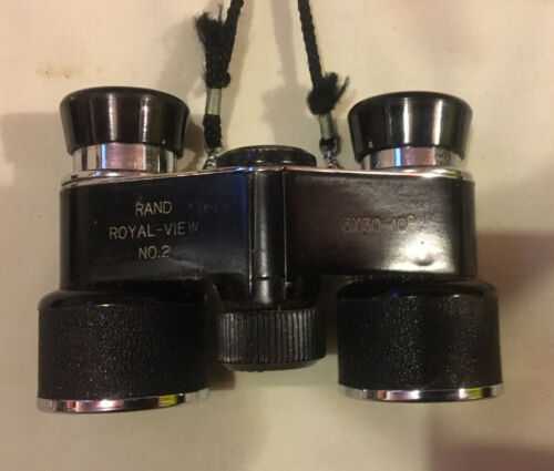 Opera Glasses - Rand Royal View No 2   3 x 30 10 degree Binoculars original case