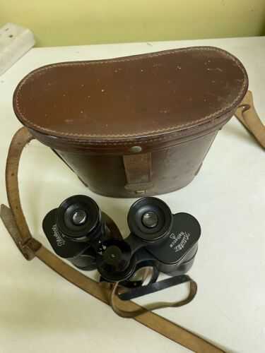 Vintage Nitschke Rathenow Plastvista 12x40 Binoculars.