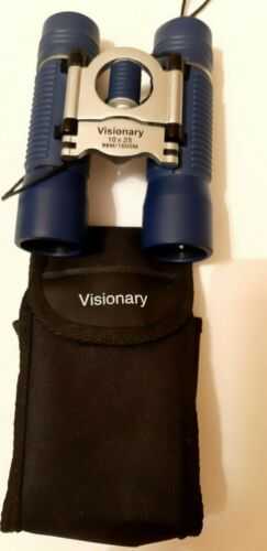 Visionary pocket  binoculars 10x25 With Case