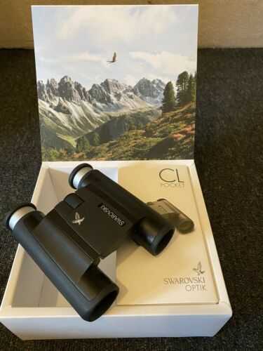 Swarovski CL Pocket 10x25 B Binoculars - Black