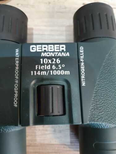 Gerber Montana Binoculars 10 X 26