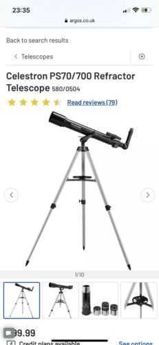 Celestron PS70/700 Refractor Telescope