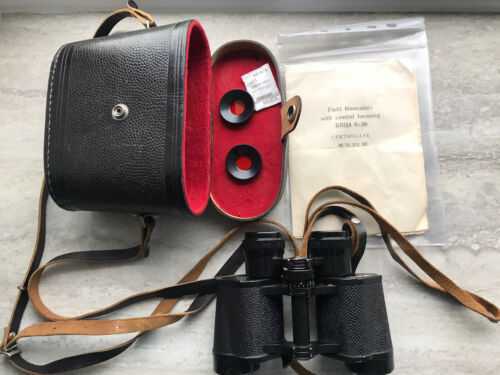 Russian USSR 8x30 Binocular BNU4 with leather case, filters and certificates