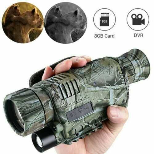 Infrared 5X40 IR Dark Night Vision Monocular Binoculars Telescopes Scope Hunting