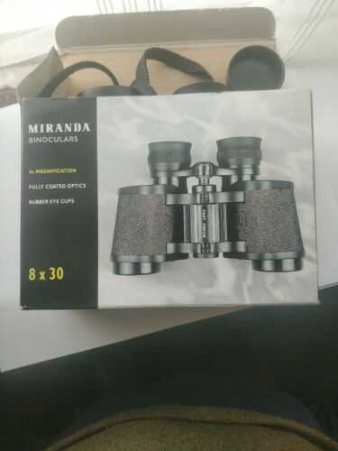 Miranda 8x30 Binoculars with original box and case