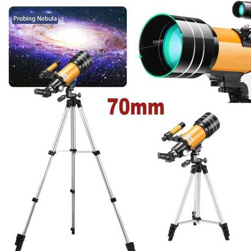 Telescope for Kids Beginners Adult, 70mm Astronomical Refractor Telescope UK