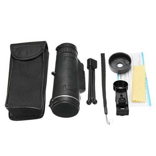 Day Night 40x60 Zoom Optics HD Lens Monocular Telescope Starscope Hunting Gift