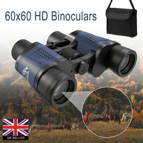 Night Vision 60x60 HD Hunting Binoculars 5-3000M Waterproof Telescope Coordinate