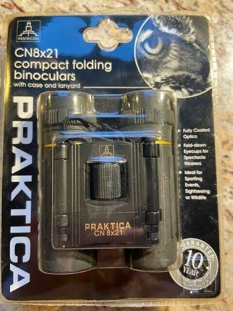 Pracrtica 8x21 Binoculars - Black Unopened in original packing