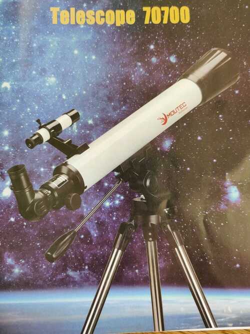 Moutec 70/700 Refractor Telescope 35-350x Portable Travel Scope Beginner/Adult