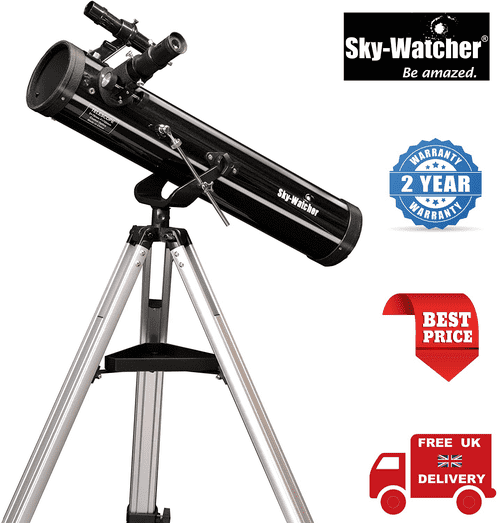 SkyWatcher Astrolux 76mm Newtonian Reflector Telescope 10708 (UK Stock)