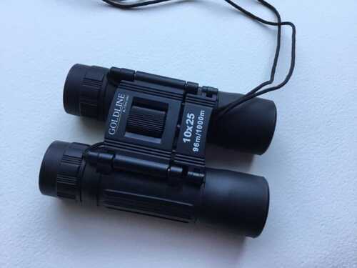 Binoculars Goldline 10x25 for garden bird watching