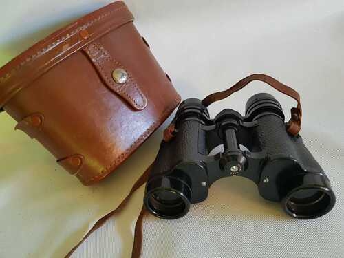 Vintage Binoculars 18x30 Empire Made Prinz 18x30 - Leather Cased In VGC Pair !!!