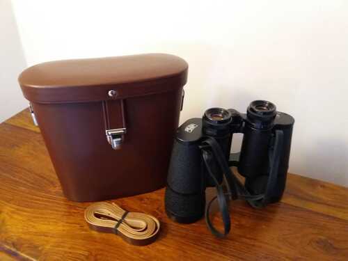 Carl Zeiss 10x50w multi-coated Binoculars Jena Jenoptem with case