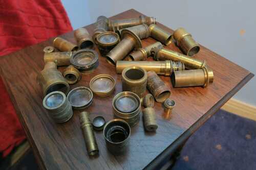 VINTAGE BINOCULAR + TELESCOPE PARTS X 31