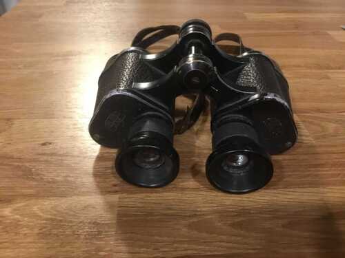 Carl Zeiss  Jena D.F 6X Binoculars Military Rare collectable