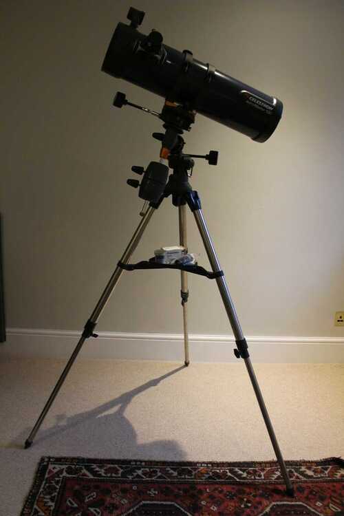 Celestron Astromaster 130EQ Astronomy Telescope + Accessories