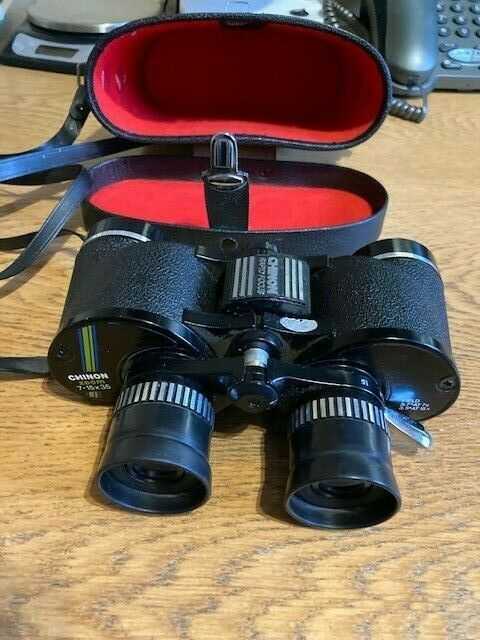 Chinon Rapid Focus Zoom binoculars 7-15 X 35