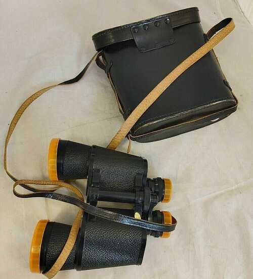 Countryman Anglian Coated Optics Binoculars and Case  10 x 50    L3