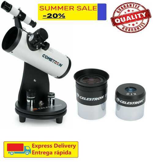 Celestron 21023-CGL Cometron Firstscope Telescope Professional