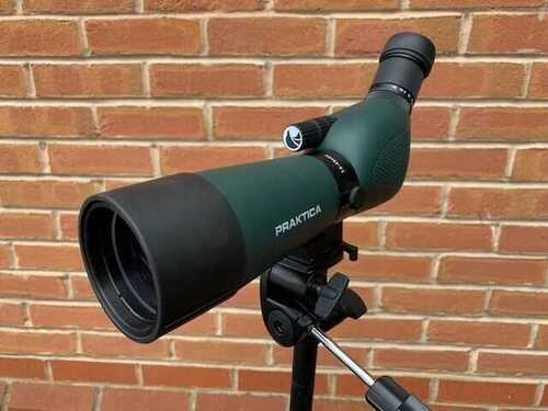 Praktica Highlander 20-60x60mm Angled Spotting Scope: bird watching/archery