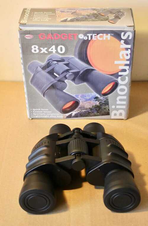 Gadget Tech 8 x 40 Binoculars Lightweight Alloy Body.